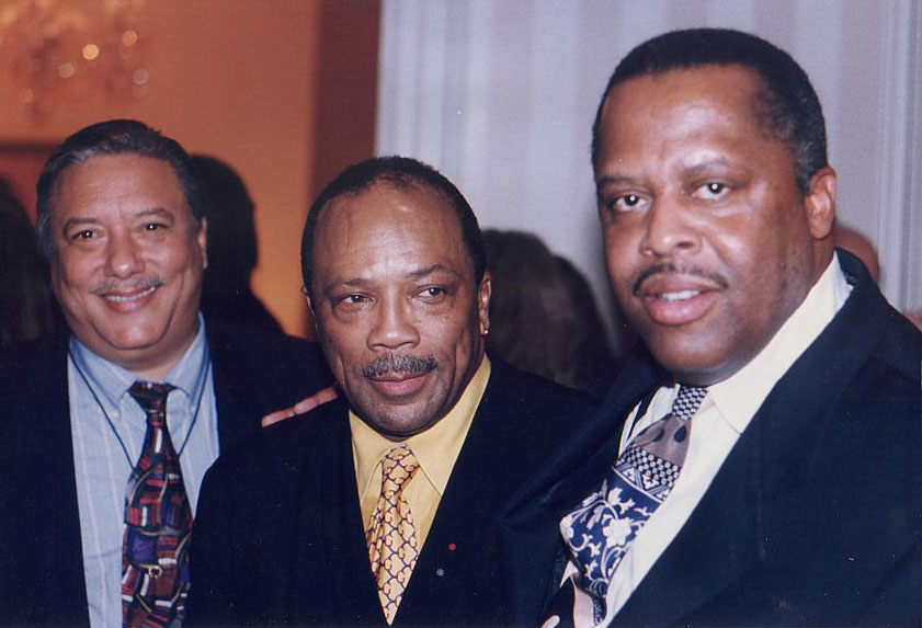 Reception for the 1997 Thelonious Monk Gala participant