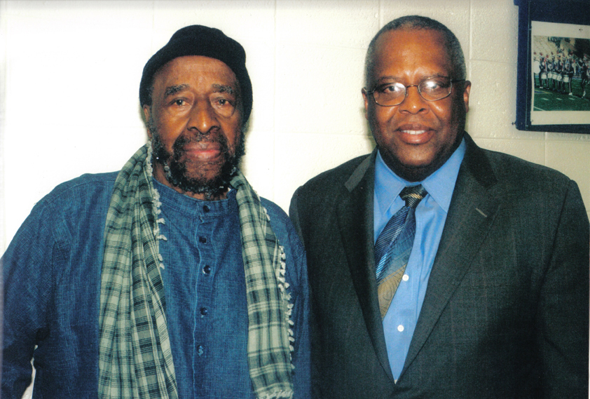 Dr. Yusef Lateef and Professor Fred Irby, III, April 2008